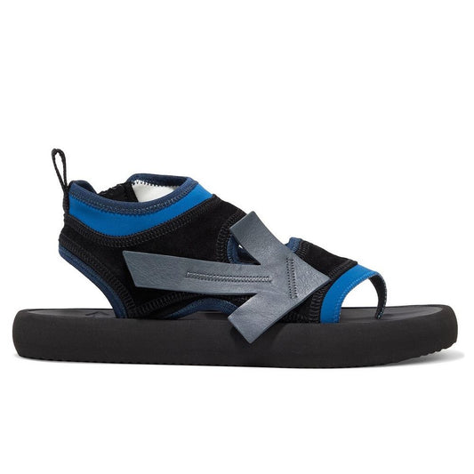 Blue Neoprene Women Sandal - SEHABRANDS