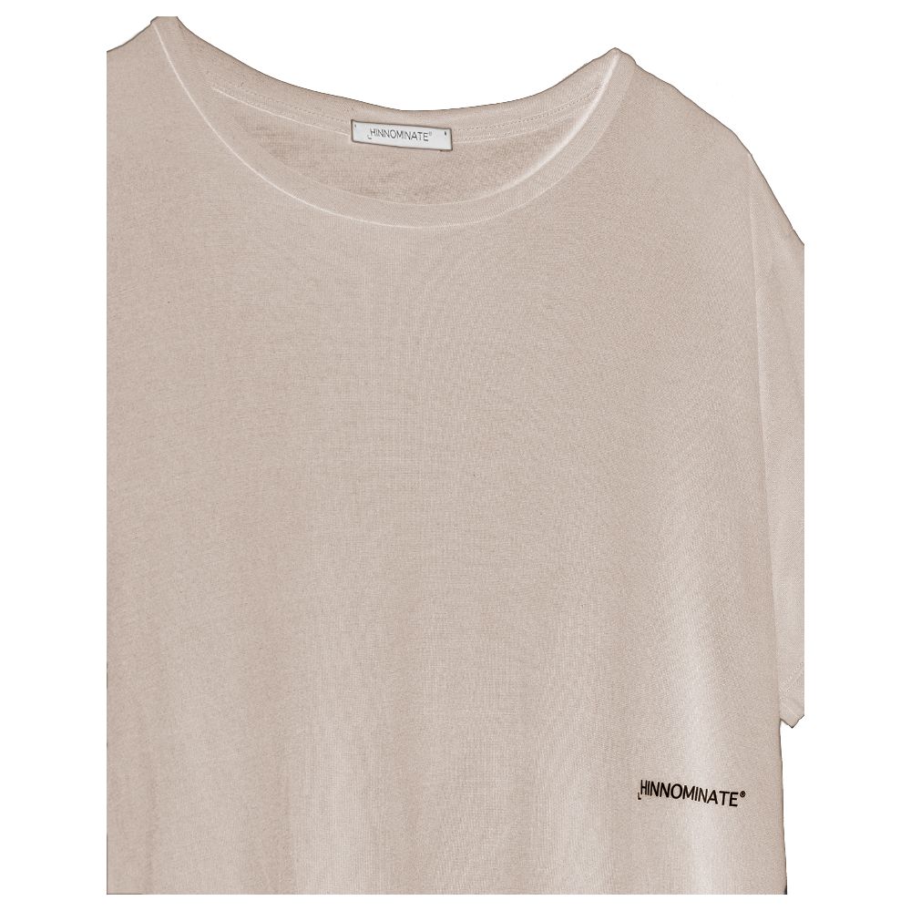 Elegant Oversized Modal Tee with Logo - SEHABRANDS