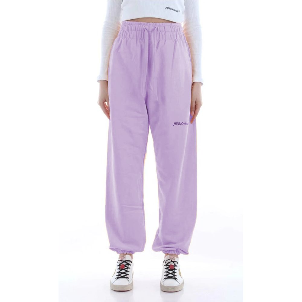 Plush Cotton Sweatpants with Logo Detail - SEHABRANDS