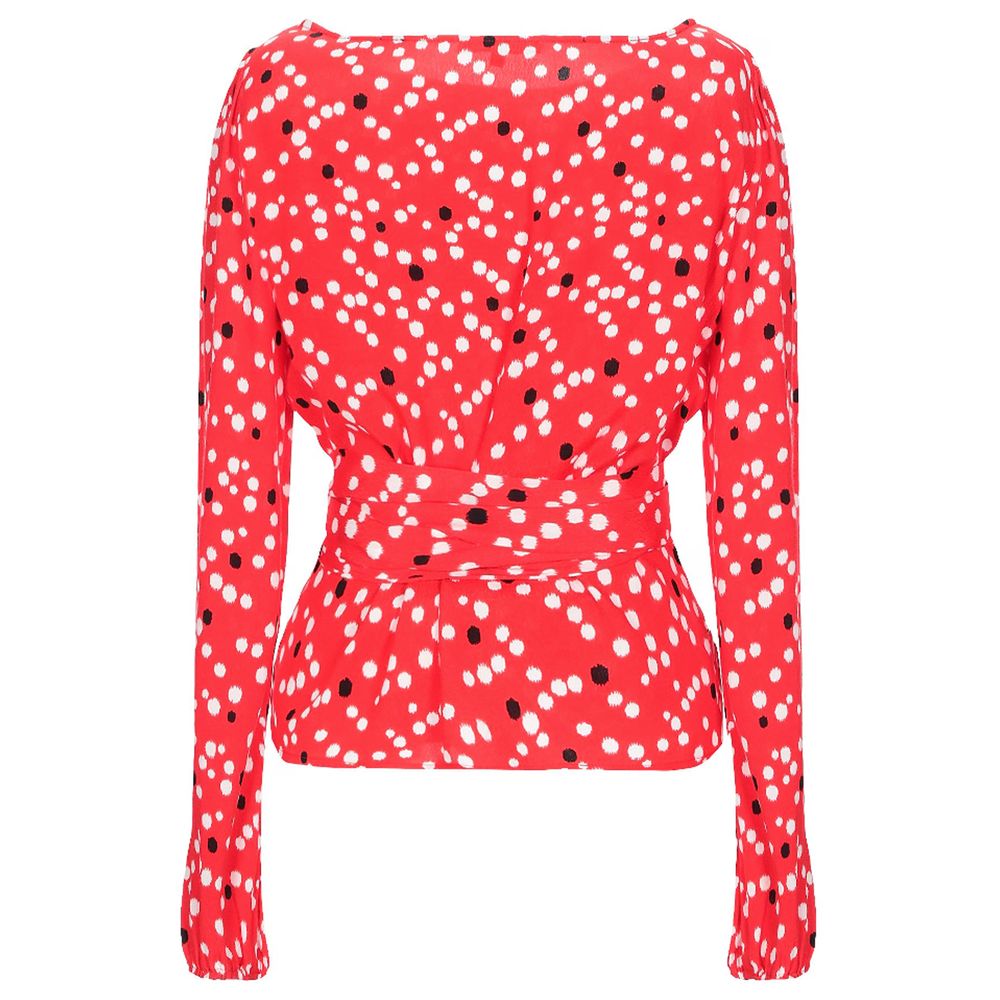 Red Polyester Sweater - SEHABRANDS