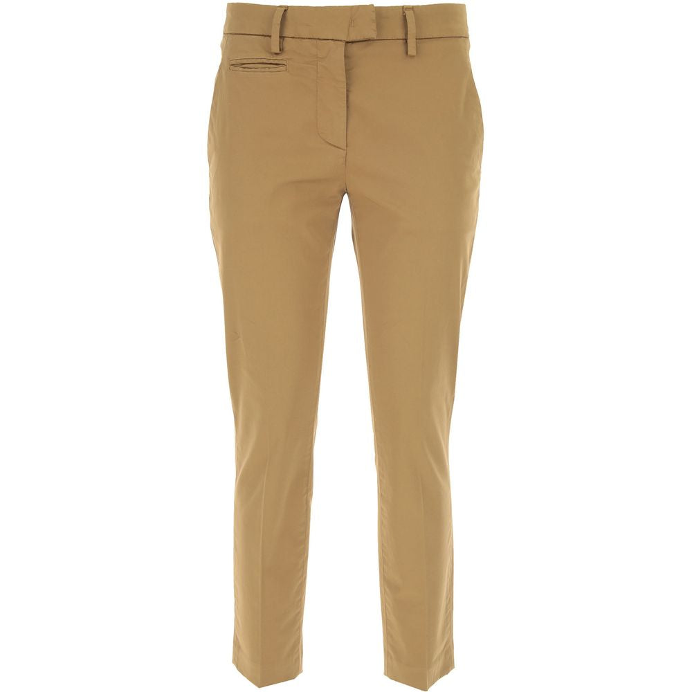 Brown Cotton Jeans & Pant - SEHABRANDS