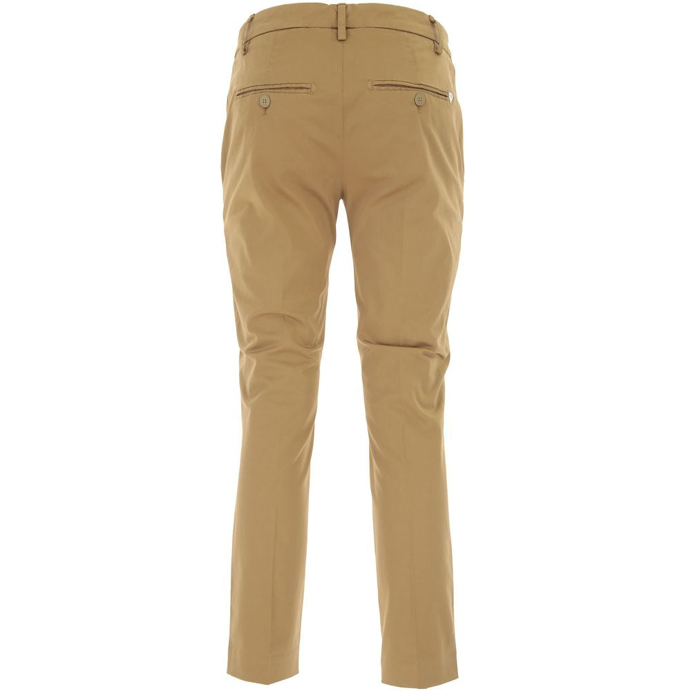 Brown Cotton Jeans & Pant - SEHABRANDS