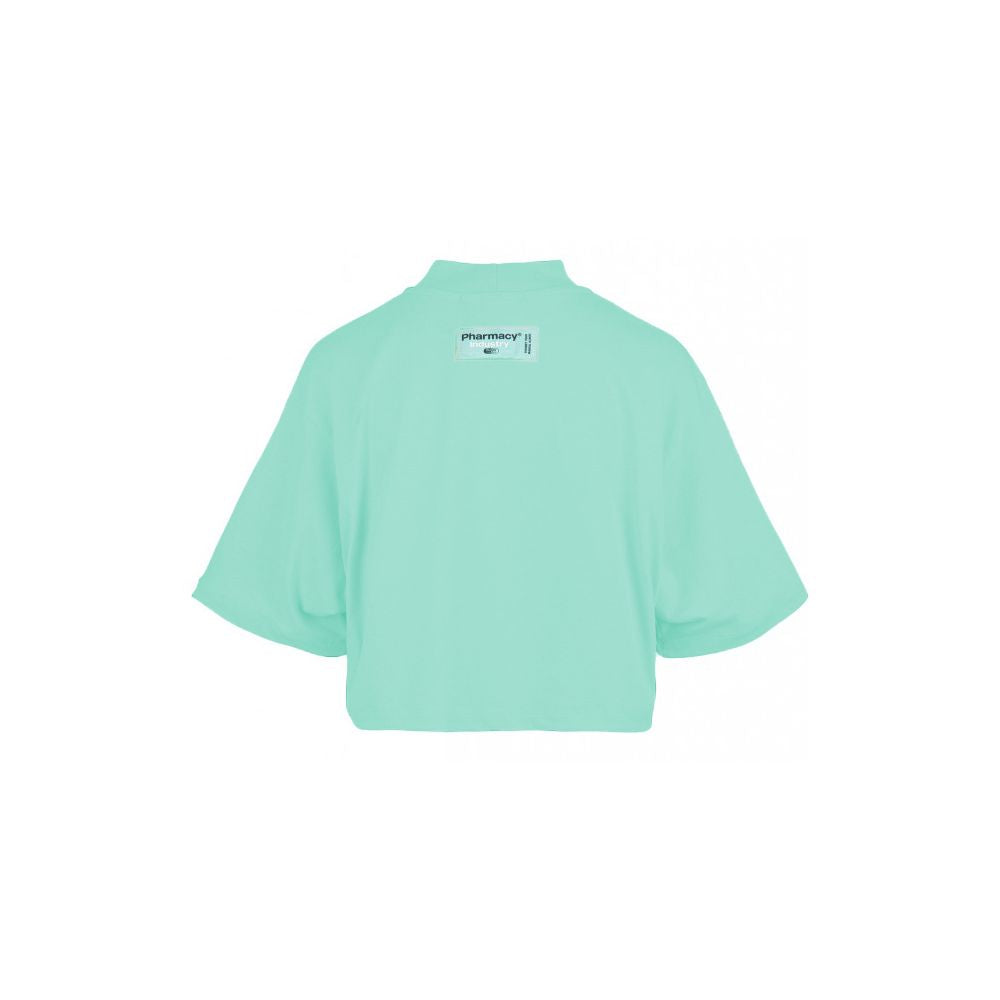 Green Cotton Tops & T-Shirt - SEHABRANDS