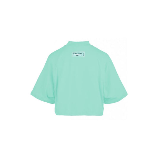 Green Cotton Tops & T-Shirt - SEHABRANDS