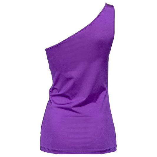 Purple Nylon Tops & T-Shirt - SEHABRANDS