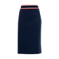 Blue Viscose Skirt - SEHABRANDS