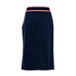 Blue Viscose Skirt - SEHABRANDS