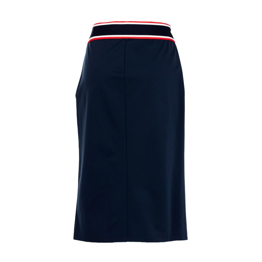 Blue Viscose Skirt - SEHABRANDS