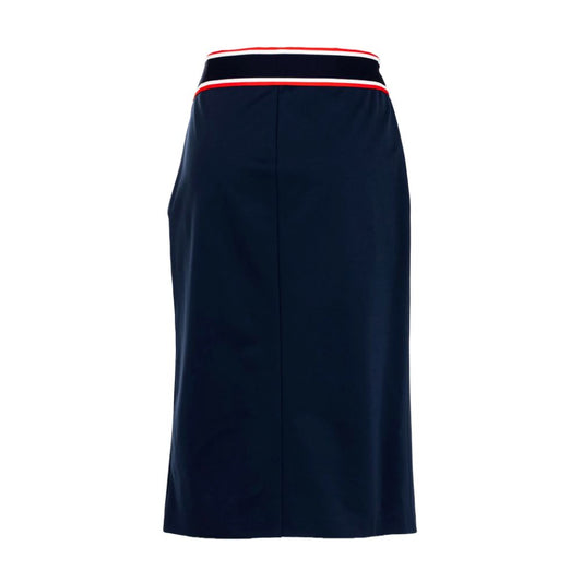 Blue Viscose Skirt - SEHABRANDS