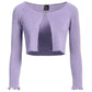 Purple Viscose Sweater - SEHABRANDS