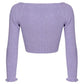 Purple Viscose Sweater - SEHABRANDS