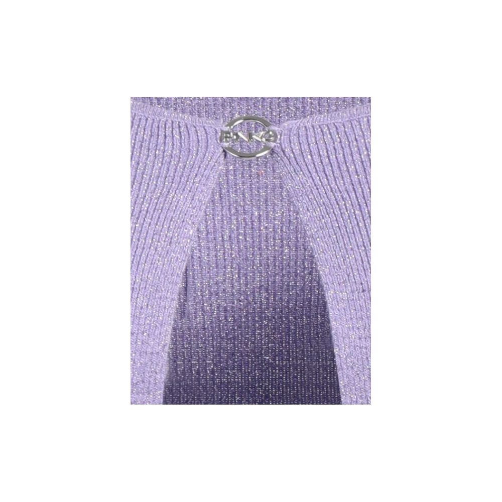 Purple Viscose Sweater - SEHABRANDS