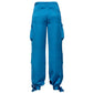 Light Blue Polyester Jeans & Pant - SEHABRANDS