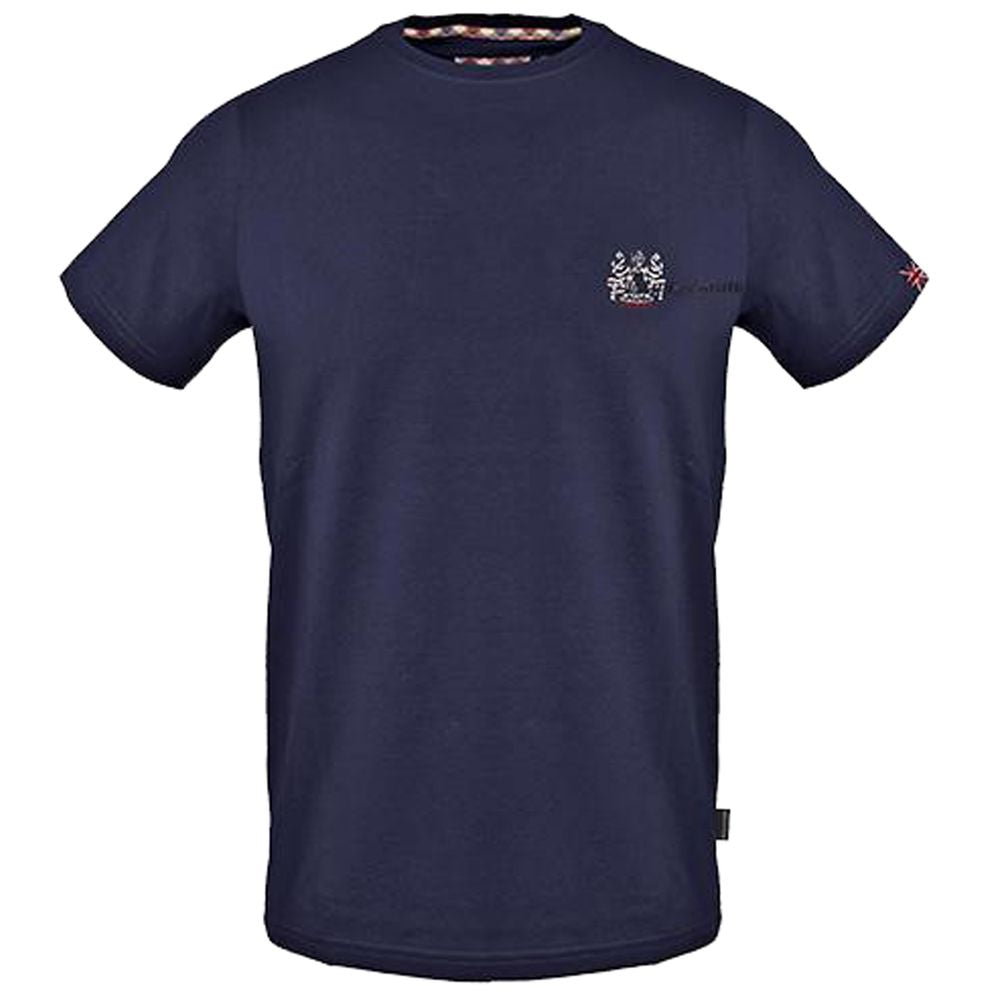 Blue Cotton T-Shirt - SEHABRANDS