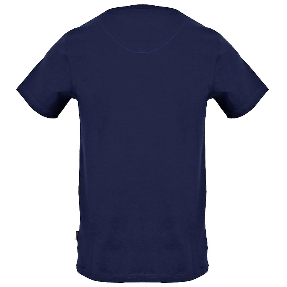 Blue Cotton T-Shirt - SEHABRANDS