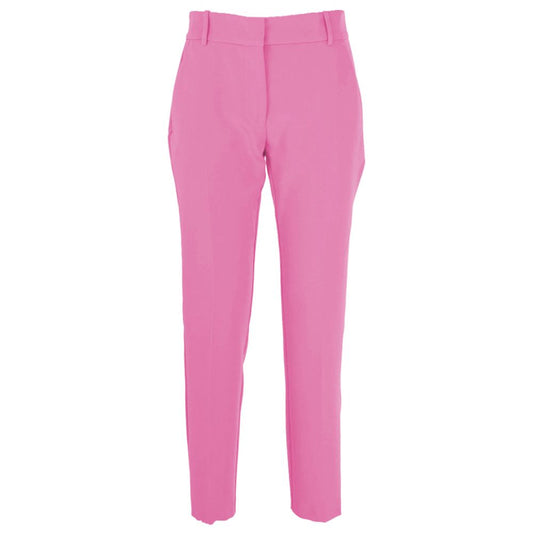 Pink Polyester Jeans & Pant - SEHABRANDS