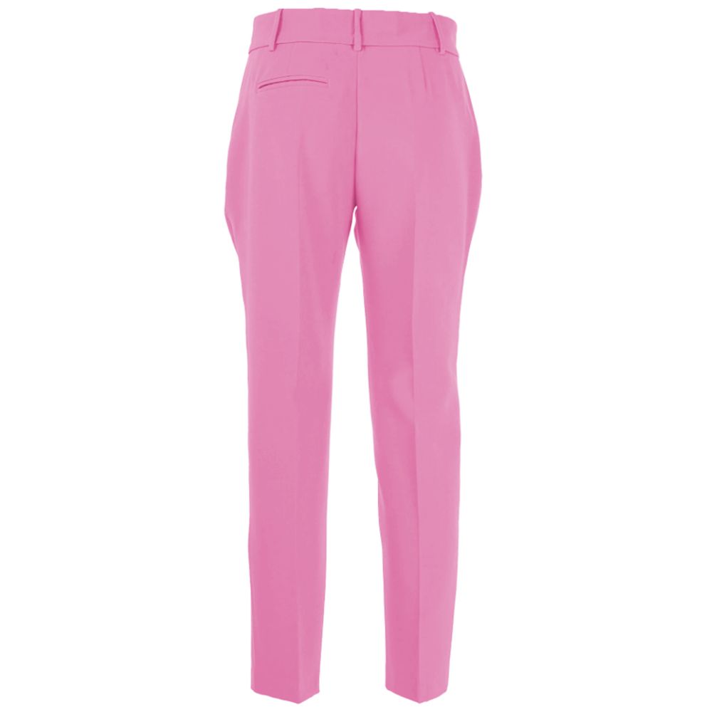 Pink Polyester Jeans & Pant - SEHABRANDS