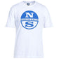 Crisp White Logo Cotton T-Shirt - SEHABRANDS