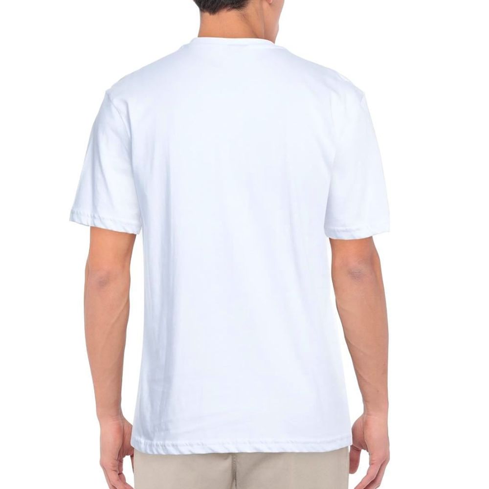 Crisp White Logo Cotton T-Shirt - SEHABRANDS