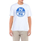 Crisp White Logo Cotton T-Shirt - SEHABRANDS