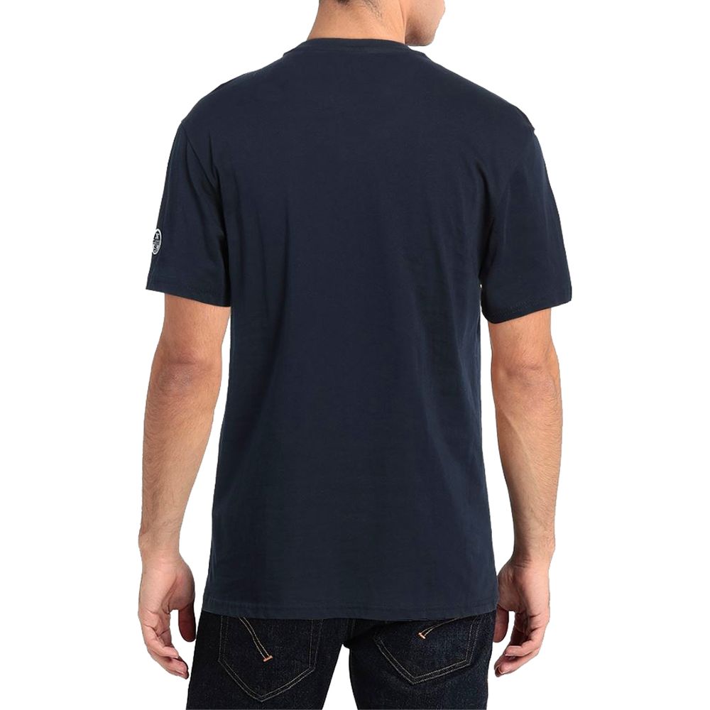 Nautical Nostalgia Navy Cotton Tee - SEHABRANDS