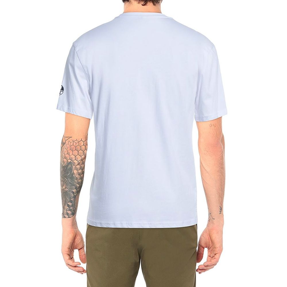 Pristine White Rubber Logo Tee - SEHABRANDS