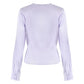 Lilac Silk Elegance Blouse - SEHABRANDS