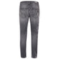 Chic Grey Dian Jeans with Distressed Detailing - SEHABRANDS