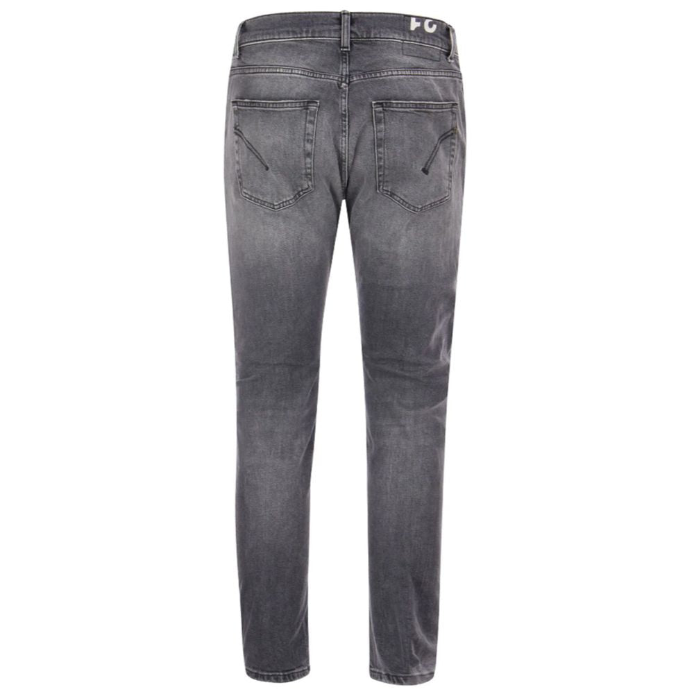 Chic Grey Dian Jeans with Distressed Detailing - SEHABRANDS