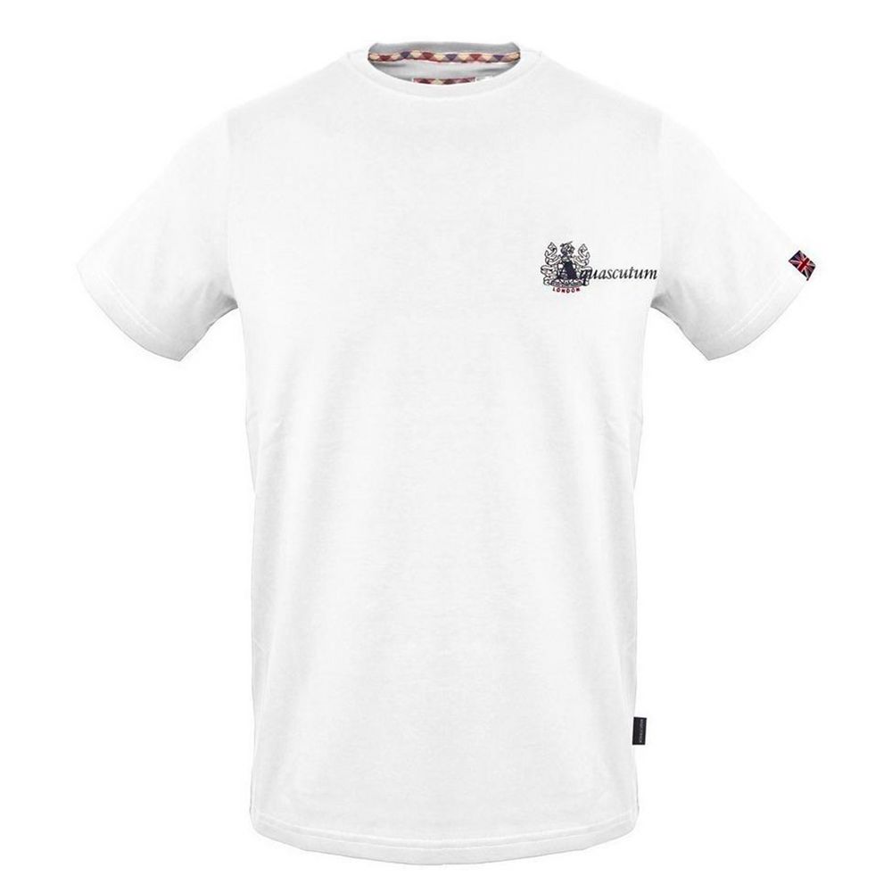 White Cotton T-Shirt - SEHABRANDS