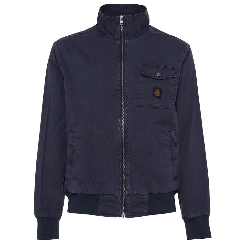 Refrigiwear Versatile Blue Bomber Jacket for Men