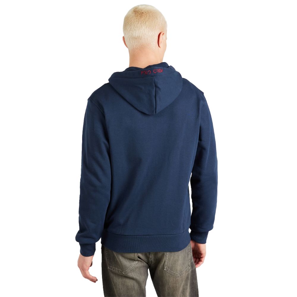 Elegant Full Zip Cotton Hoodie - SEHABRANDS