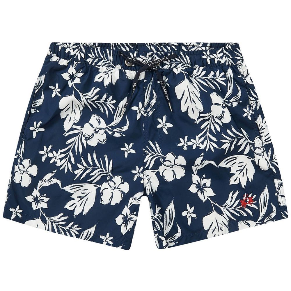 Exquisite Floral Men's Swim Boxers - SEHABRANDS