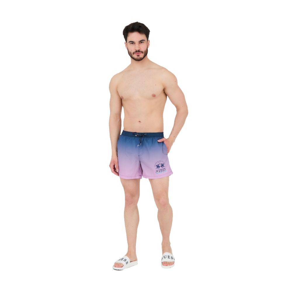 Dapper Multicolor Men's Boxer Swim Shorts - SEHABRANDS