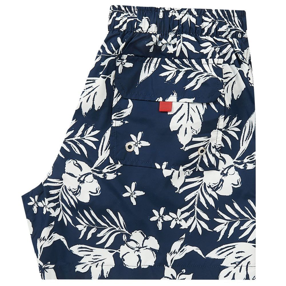 Exquisite Floral Men's Swim Boxers - SEHABRANDS