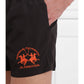 Sleek Black Drawstring Swim Boxers - SEHABRANDS