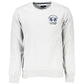 Elegant Cotton Crewneck Sweatshirt in White - SEHABRANDS