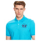 Elegant Stretch Cotton Pique Polo Shirt - SEHABRANDS