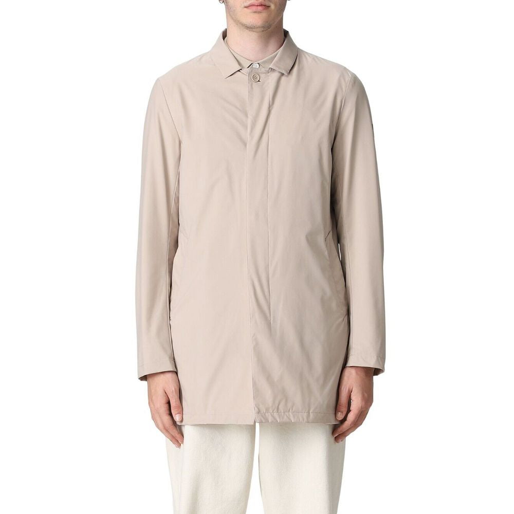 Slim-Fit Water-Repellent Trench Coat - SEHABRANDS