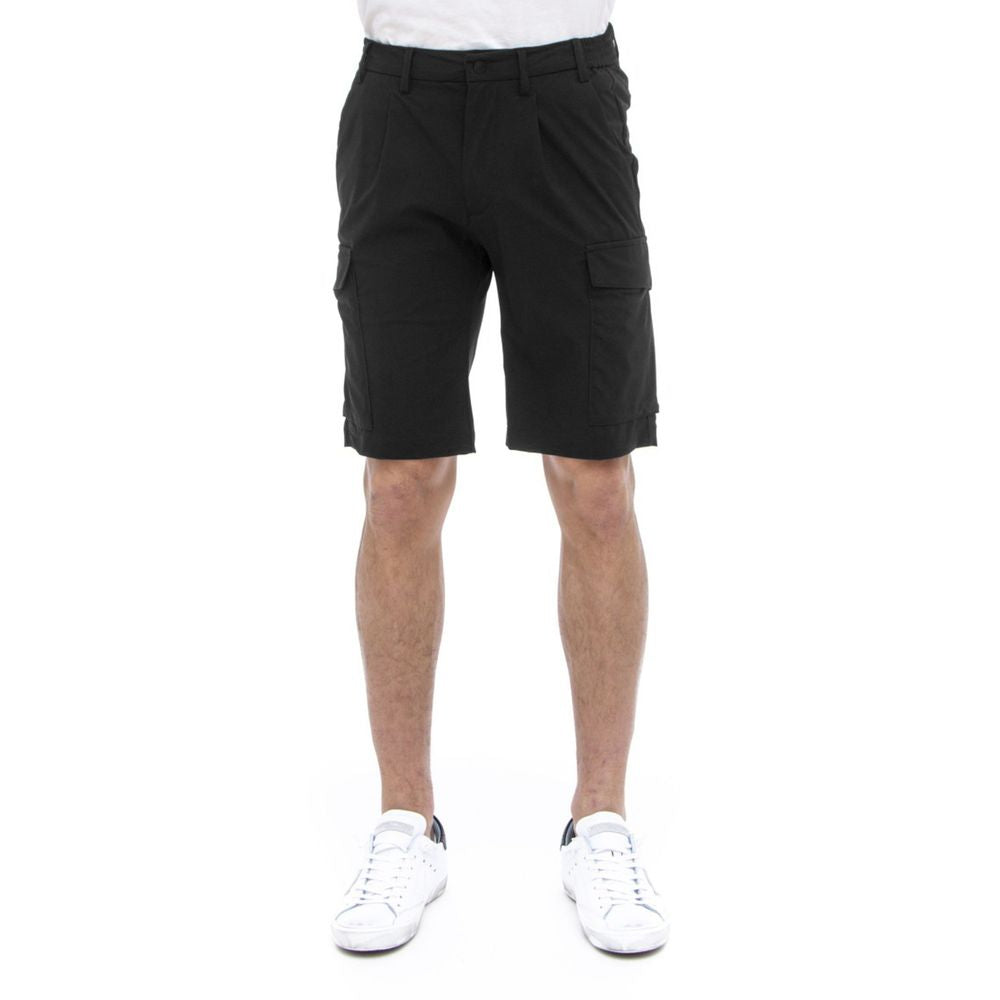 Sleek Urban Stretch Bermuda Shorts - SEHABRANDS