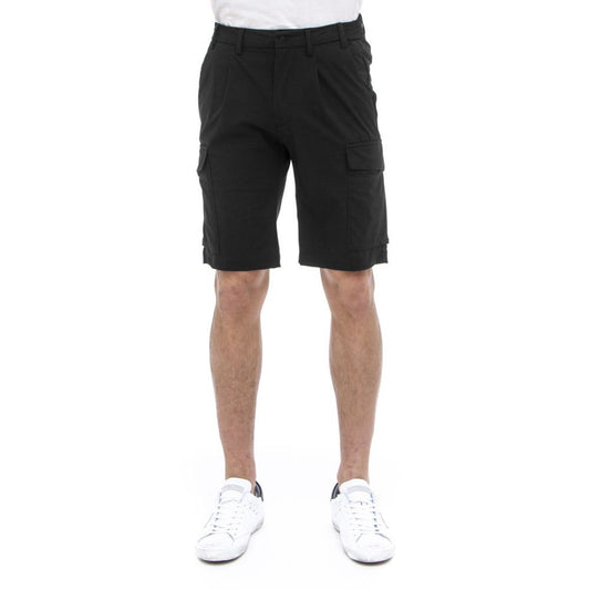 Sleek Urban Stretch Bermuda Shorts - SEHABRANDS