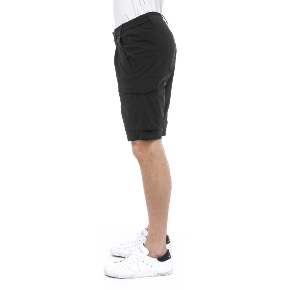 Sleek Urban Stretch Bermuda Shorts - SEHABRANDS