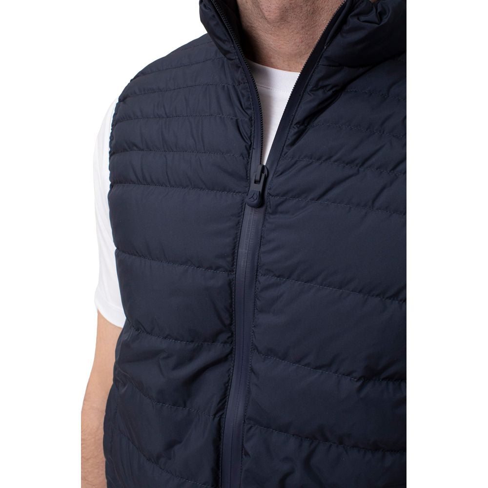 Sleek Blue Puffer Vest for a Modern Look - SEHABRANDS