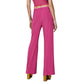 Elegant Fuchsia Palazzo Trousers - SEHABRANDS