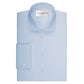 Light Blue Cotton Men Shirt - SEHABRANDS