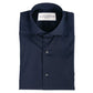 Blue Cotton Men Shirt - SEHABRANDS