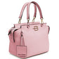 Baldinini Trend Chic Pink Textured Calfskin Handbag