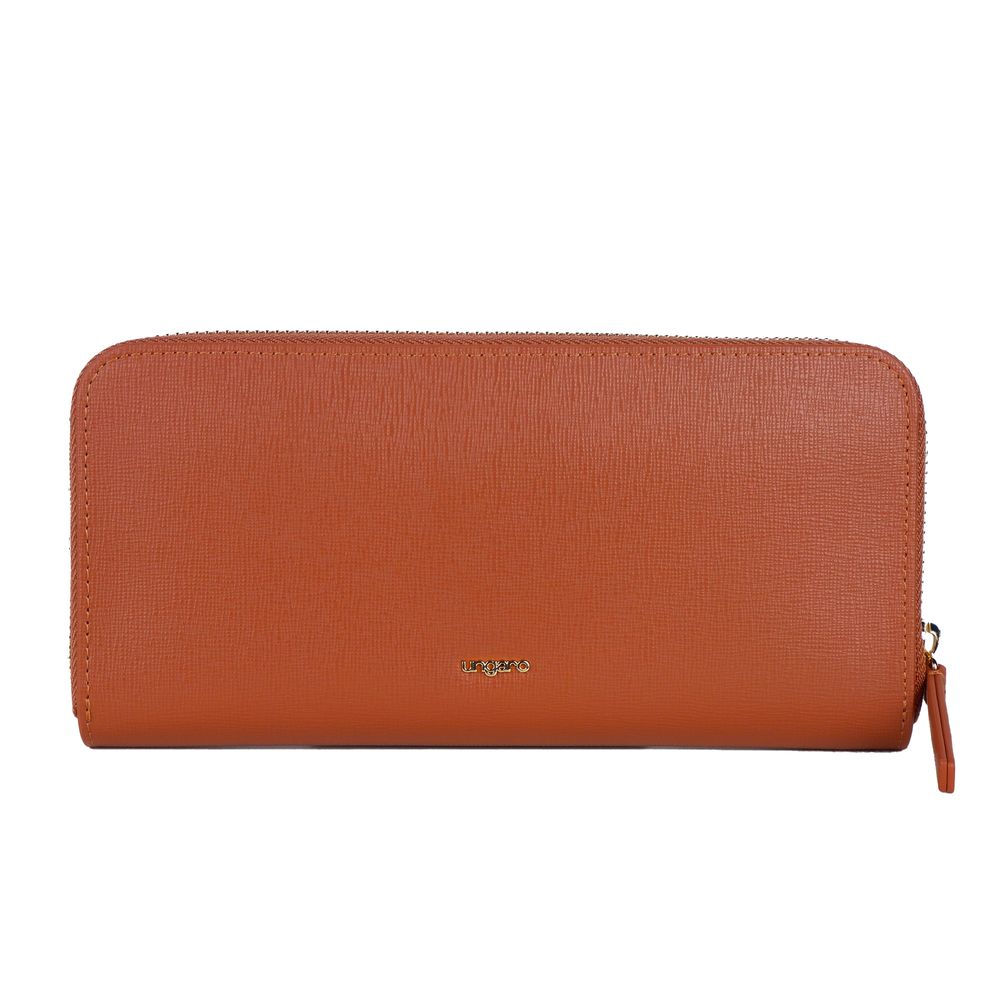 Elegant Leather Zippered Wallet - SEHABRANDS