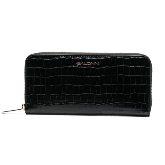 Elegant Croco Print Leather Wallet - SEHABRANDS