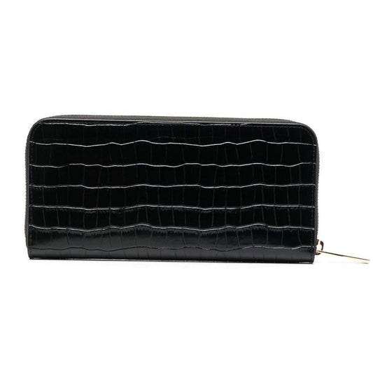 Elegant Croco Print Leather Wallet - SEHABRANDS